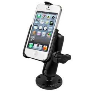 SUPPORTO PER APPLE IPHONE 5 e 5s RAM-MOUNT RAM-B-138-AP11U PER SUPERFICIE LISCIA, BARCA