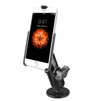 SUPPORTO SUPERFICIE PIANA PER APPLE IPHONE 6  e 6s RAM-B-138-AP18U PER BARCA