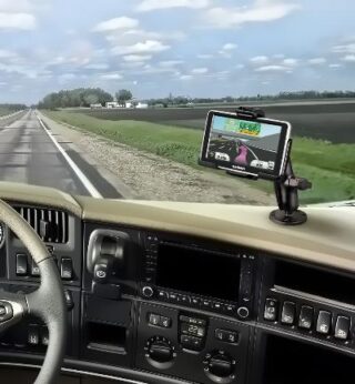 SUPPORTO SUPERFICIE PIANA PER BARCA PER Garmin nüvi 2450 2450LM 2460LT 2460LMT RAM-MOUNT RAM-B-138-GA45U