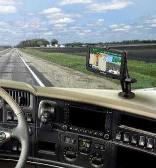 Supporto superficie piana per Garmin nuvi 50 e 50LM serie RAM Mounts RAM-B-138-GA50U per barca e automobile