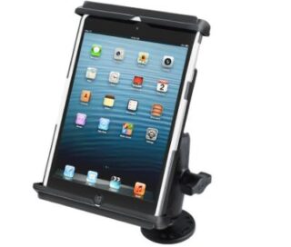 SUPPORTO SUPERFICIE PIANA PER BARCA SUPERFICIE LISCIA RAM-MOUNT RAM-B-138-TAB12U PER Apple mini iPad con case e cover
