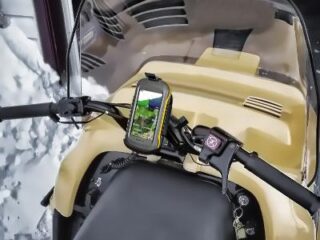 SUPPORTO A MANUBRIO PER Garmin Montana 600 650 650t RAM-MOUNT RAM-B-149Z-GA46