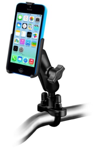 SUPPORTO MANUBRIO PER APPLE IPHONE 5c RAM-MOUNT RAM-B-149Z-AP16U PER MOTO