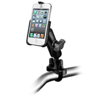 SUPPORTO MANUBRIO PER MOTO RAM-MOUNT RAM-B-149Z-AP11U PER APPLE IPHONE 5 e 5s