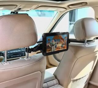 SUPPORTO MANUBRIO MOTO E POGGIATESTA  AUTO RAM-B-149Z-SAM4U PER TABLE-PC SAMSUNG GALAXY 7 pollici