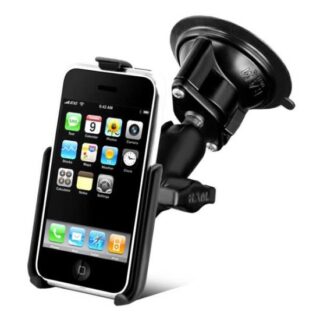SUPPORTO A VENTOSA RAM-MOUNT RAM-B-166-AP6U PER CRUSCOTTO O PARABREZZA PER APPLE IPHONE 3G
