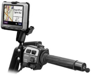Supporto scooter moto con PULSANTIERA per Garmin NUVI 200 E 250  RAM-B-174-GA24U