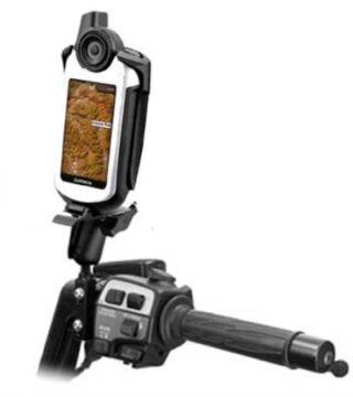 Supporto scooter moto con PULSANTIERA per Garmin  COLORADO serie RAM-B-174-GA27U