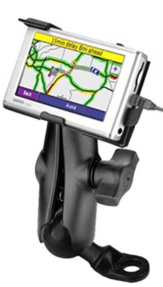 Supporto RAM Mounts con Attacco specchietto per Garmin  NUVI 660 RAM-B-272-GA23U
