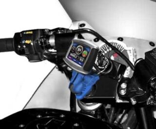 SUPPORTO PER FORCELLA  CANOTTO STERZO PER MOTO GARMIN ZUMO RAM-MOUNT RAM-B-176-202U