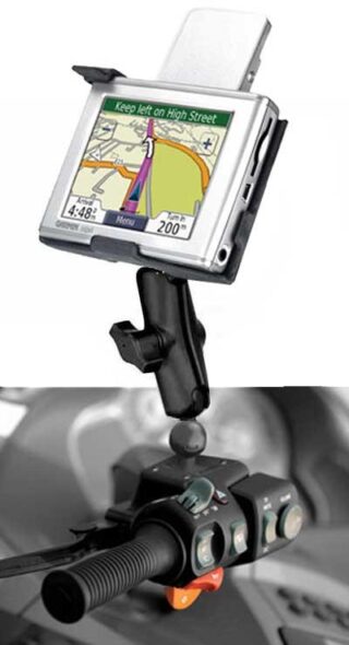 Supporto motociclo vaschetta olio Garmin  NUVI 300 310 350 360 RAM Mounts RAM-B-182-GA21U