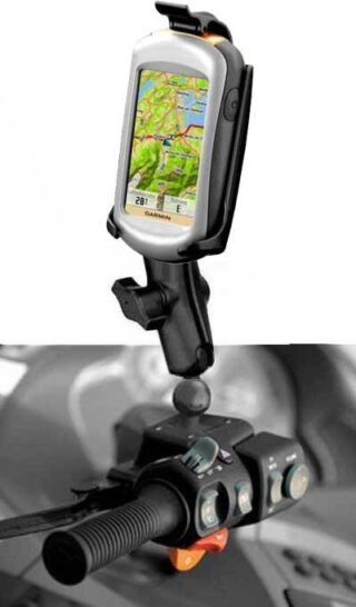 SUPPORTO PER MOTO OLIERA PER GARMIN OREGON RAM-MOUNT RAM-B-182-GA31U