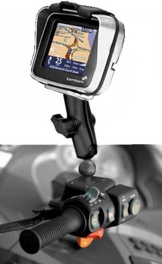 Supporto motociclo vaschetta olio Tomtom RIDER FIRST EDITION V1 RAM Mounts RAM-B-182-TO2U