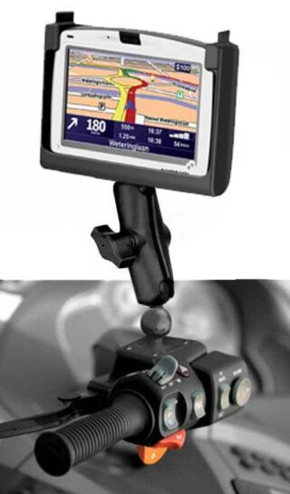 Supporto motociclo vaschetta olio Tomtom GO 510 710 910 RAM Mounts RAM-B-182-TO3U