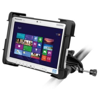 SUPPORTO A MORSETTA YOKE MOUNTING RAM-MOUNT RAM-B-121-PAN5U PER PANASONIC Toughbook CF-H2 Field e Health CF-H1 Field e Health