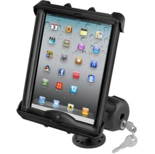 SUPPORTO ANTIFURTO A CHIAVE RIGIDO A SUPERFICIE PIANA PER TABLET E Ipad RAM-MOUNT RAM-B-138-TABL17U