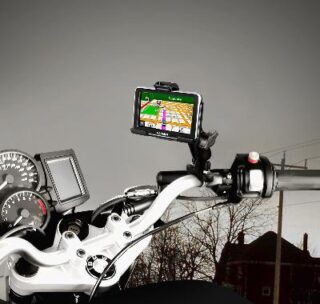 SUPPORTO A MANUBRIO RAM-B-149Z-GA44U RAM Holder per Garmin nüvi 2300LM 2350LMT 2360LMT 2370LT PER MOTO, MOTOCICLETTE, BICICLETTE