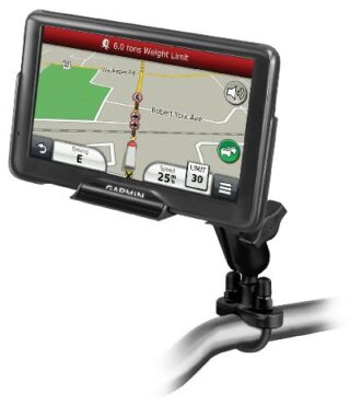 SUPPORTO A MANUBRIO RAM-MOUNT RAM-B-149Z-GA54U RAM Holder per Garmin dezl 760LMT e nuvi 2797LMT