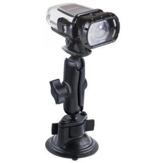 SUPPORTO A VENTOSA RAM-MOUNT RAM-B-166-GA65U PER Garmin virB Action Sport con sistema DIVE Case