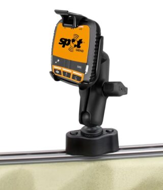 SUPPORTO RAM-MOUNT RAP-B-383-SPO4 PER BINARIO SLITTA KAYAKS PER SPOT GEN 3
