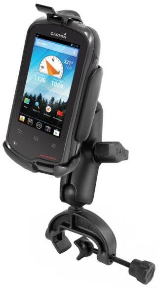 SUPPORTO A MORSETTA YOKE MOUNTING RAM-MOUNT RAM-B-121-GA64U PER GARMIN MONTERRA