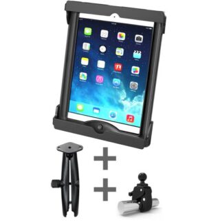 SUPPORTO MANUBRIO a pinza RAM RAP-B-400-TAB20U PER MTB o BDC PER APPLE IPAD 1 E 2