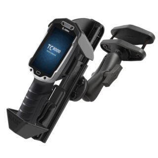 RAM Quick-Draw Mount per Zebra TC8000/8300 con morsetto per montante quadrato da 4" Ram Mounts RAM-101-247-4-ZE9U