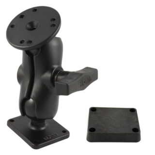 RAM Doppio Supporto a Sfera - Piastra di Supporto Composito Corto Ram Mounts RAM-101-B-SAE1P