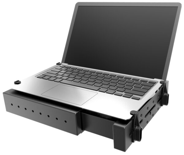RAM Tough-Tray Doppio Montaggio a Sfera con Doppia Base per Guida a U Ram Mounts RAM-101-DAN1U - immagine 2