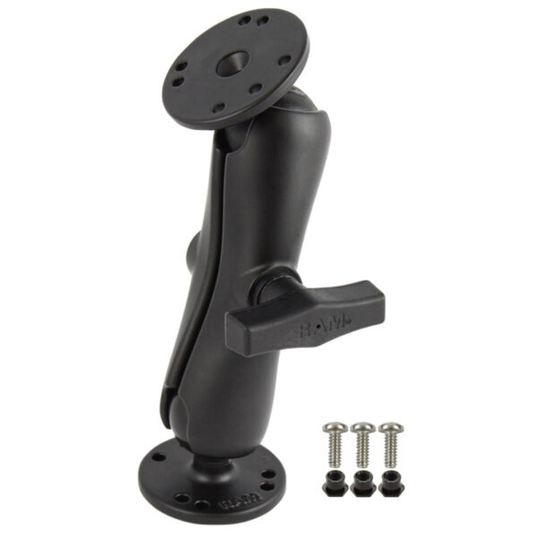 RAM® Double Ball Mount with Garmin Fishfinder Hardware Ram Mounts RAM-101-G2