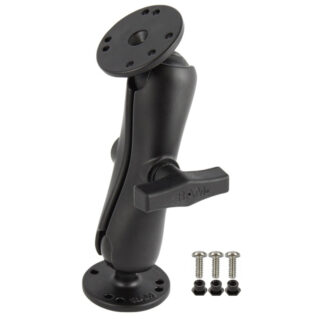 RAM Supporto a sfera doppia con Garmin Fishfinder #6-32 Hardware Ram Mounts RAM-101-G2U