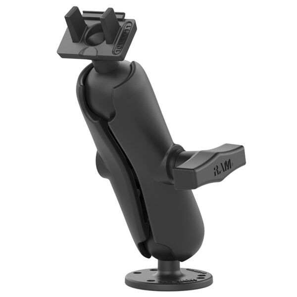 Supporto a superficie piana per nautica RAM MOUNT per Lowrance Elite-5 & Mark-5 - immagine 2