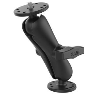 RAM Doppio Montaggio a Sfera con Filettatura Maschio 1/4"-20 - tipo C Media Ram Mounts RAM-101AU