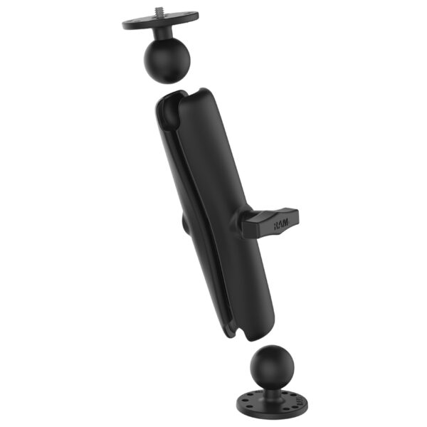 RAM Doppio Montaggio a Sfera con Filettatura Maschio 1/4"-20 - tipo C Lungo Ram Mounts RAM-101AU-D - immagine 2