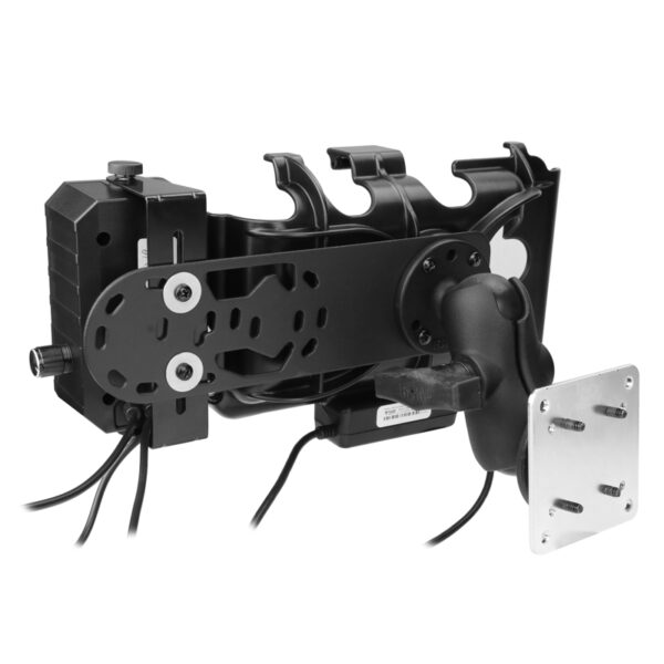 RAM® Powered Mount for Samsung Tab Active3 & Tab Active5 and Tab Active2 with Speaker Ram Mounts RAM-101B-225B-SAM60PD-AU-V7B1U - immagine 3