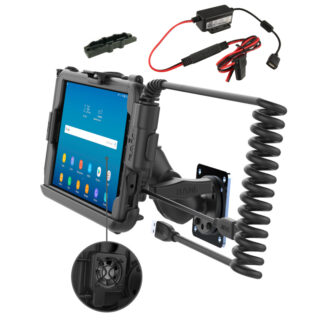RAM® Tough-Case™ with Fan Bundle for Samsung Tab Active3 & Tab Active5 and Tab Active2 Ram Mounts RAM-101B-TC-SAM29F-V7B1U