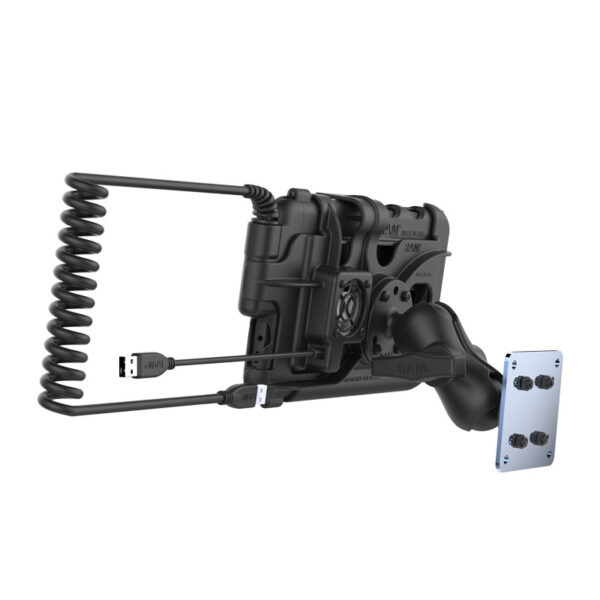 RAM® Tough-Case™ with Fan Bundle for Samsung Tab Active3 & Tab Active5 and Tab Active2 Ram Mounts RAM-101B-TC-SAM29F-V7B1U - immagine 2