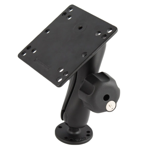 RAM Supporto per Serratura a Chiave con Piastra VESA 100x100mm - Media Ram Mounts RAM-101LU-246