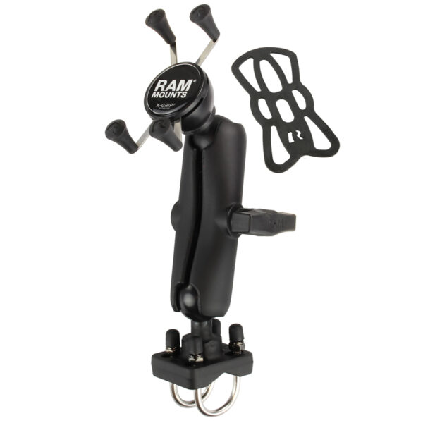 SUPPORTO A DOPPIA ASOLA RAM-101U-235-UN7 CON CRADLE X-GRIP E SFERA DI TIPO C - immagine 2