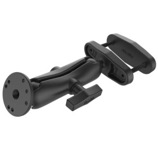 Supporto Ram Mounts RAM-101U-247-3 con base a doppio aggancio a morsetta e sistema AMPS