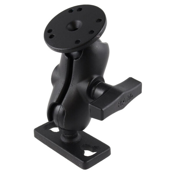 RAM Bosch Doppio Supporto a Sfera con Piastra Tonda Ram Mounts RAM-101U-B-151