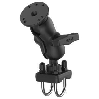 RAM Doppio Cavallotto per Rotaie Piccole - tipo C Corto Ram Mounts RAM-101U-B-235