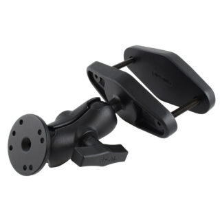 RAM Supporto per morsetto per palo quadrato per pali fino a 4" di larghezza Ram Mounts RAM-101U-B-247-4