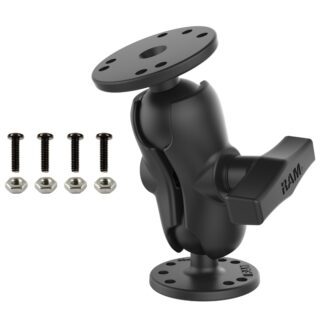 RAM Doppio Supporto a Sfera con viteria di Montaggio Ram Mounts RAM-101U-B-ET1