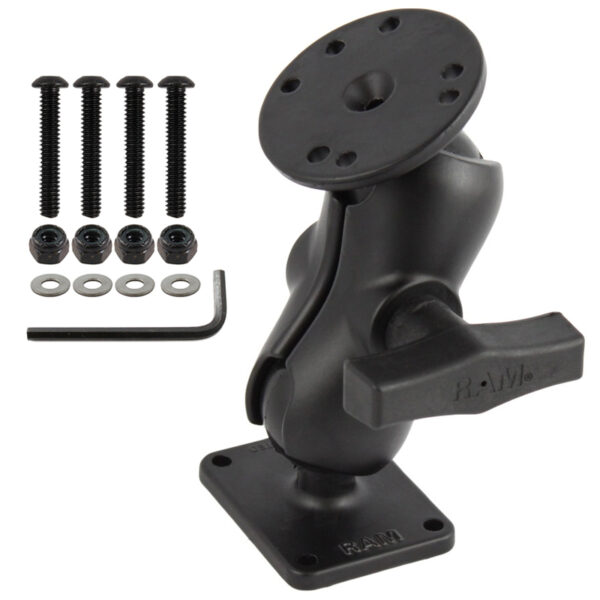 RAM Doppia Sfera di Montaggio con Ferramenta di Montaggio Excalibur Ram Mounts RAM-101U-B-EX1