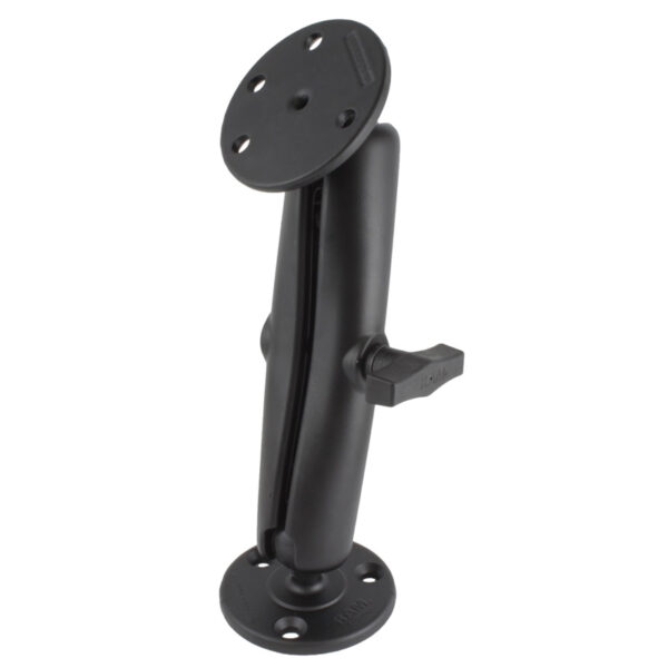 RAM Doppio Supporto a Sfera con Piastre Rotonde Grandi Ram Mounts RAM-101U-D-240