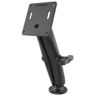 RAM Doppio Supporto a Sfera con Piastra VESA 75x75mm - tipo C Lunga Ram Mounts RAM-101U-D-2461