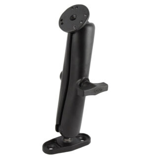 RAM Doppio Supporto a Sfera con Base a Superficie Piana - Lungo Ram Mounts RAM-101U-DI1