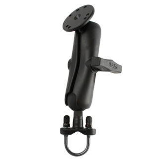 RAM Montaggio con bullone a U a doppia sfera con piastra tonda Ram Mounts RAM-101U-IP1