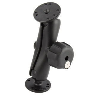 RAM Doppia Sfera con Manopola Blocco Chiave - tipo C Media Ram Mounts RAM-101U-L